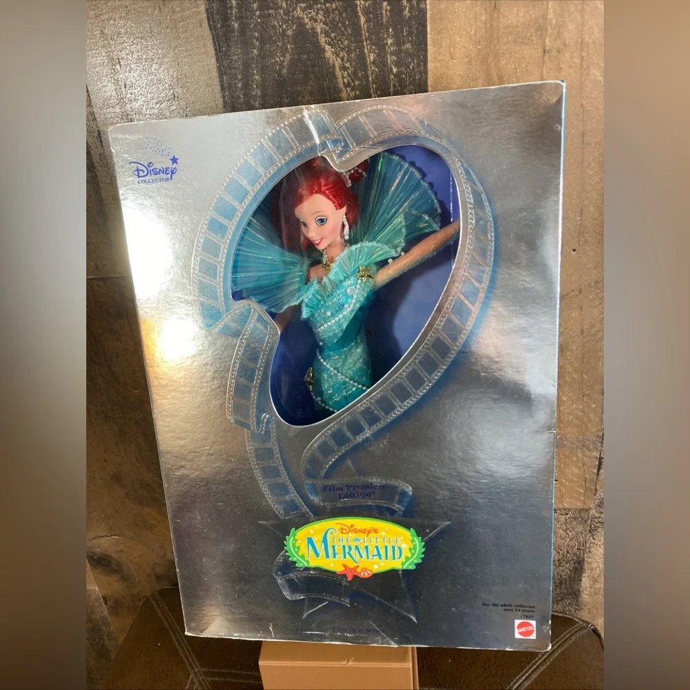 Disney's Little‎ Mermaid Aqua Fantasy ARIEL Film Premier 1st Ed 1997 Vintage New